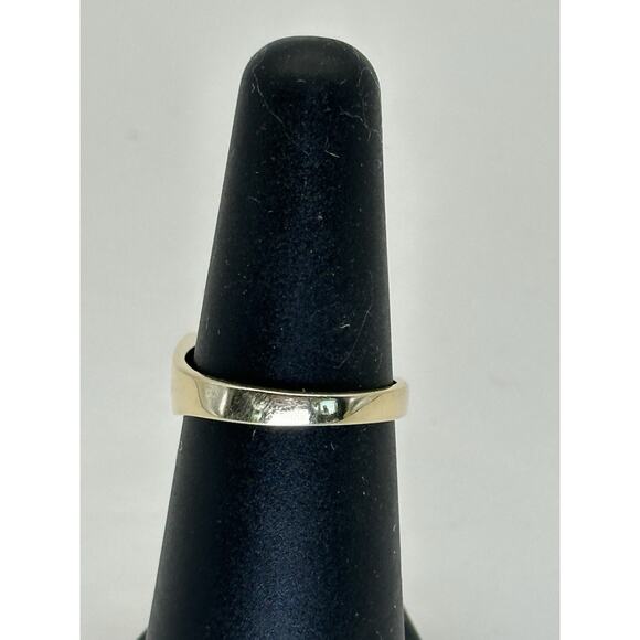 Vintage 14k Yellow Gold Australian Opal Diamond Ring Size 6 Signed T.D. - Picture 5 of 13